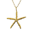 Collar Estrella de Mar Dorada