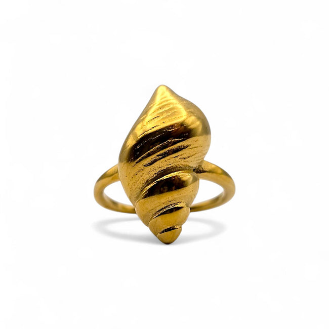 Anillo Caracola de Oro