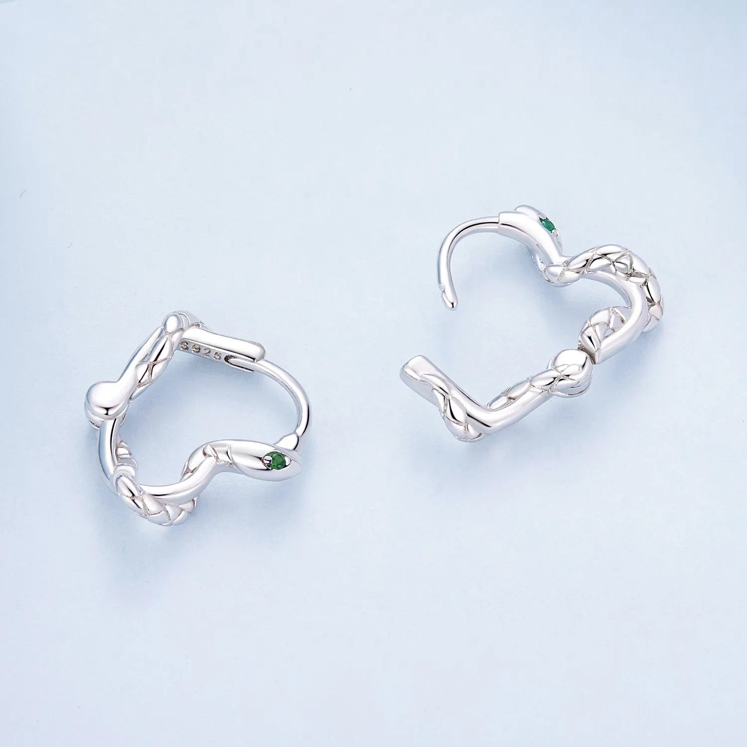 Pendientes Corazón de la serpiente
