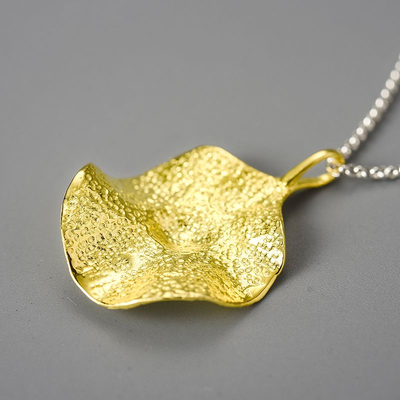 Vintage Leaf Necklace