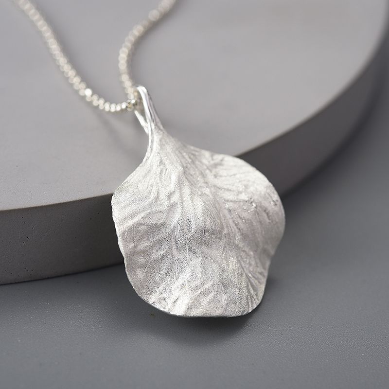 Vintage Leaf Necklace