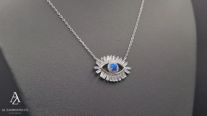 Collar Ojo Celeste