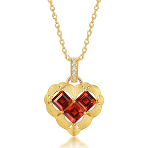Collar Tesoro Rojo