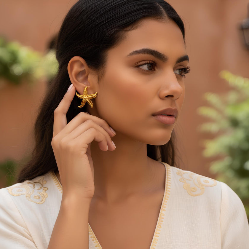 Pendientes Estrella del Océano