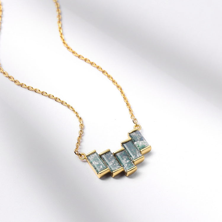 Collar Aurora Verde