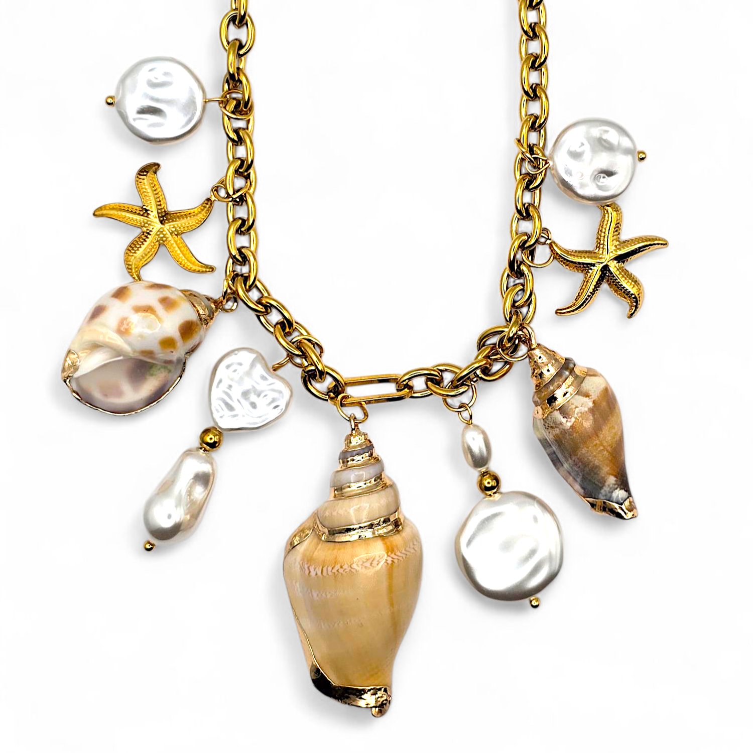 Collar Tesoro del Mar en acero 316L