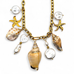 Collar Tesoro del Mar en acero 316L