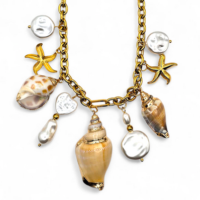 Collar Tesoro del Mar en acero 316L