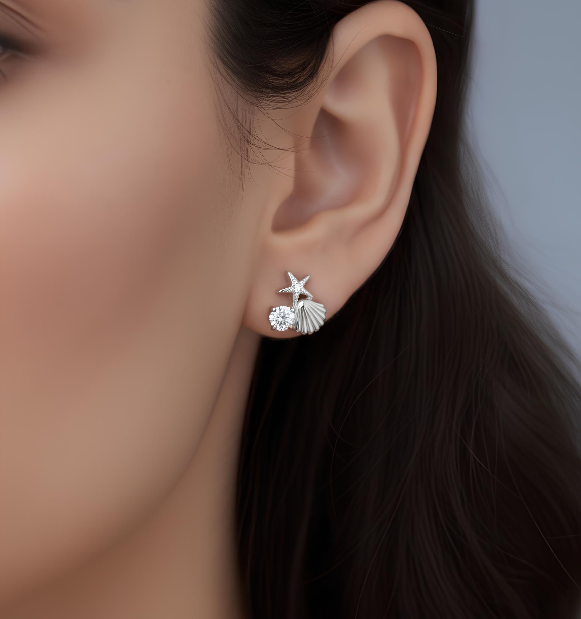 Pendientes Estrella De Mar