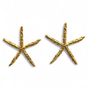 Pendientes Estrella de Mar Dorada