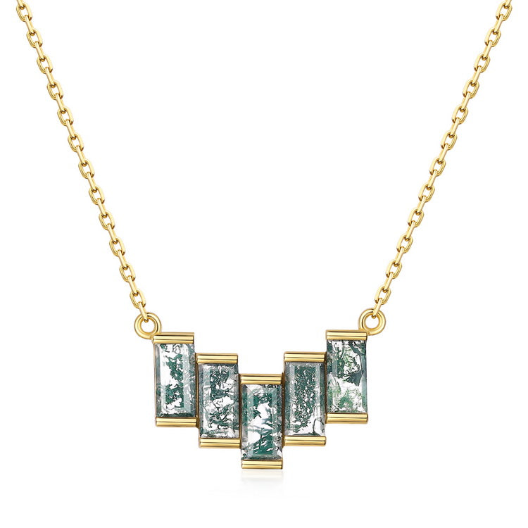 Collar Aurora Verde