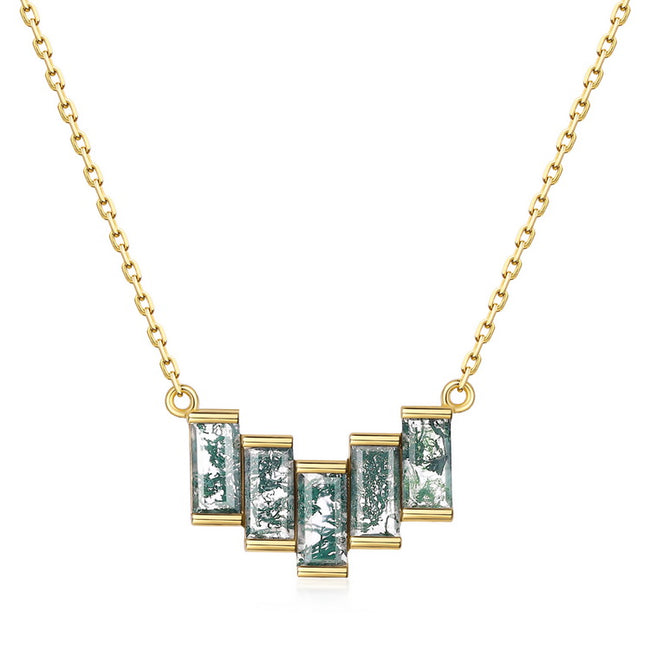Collar Aurora Verde